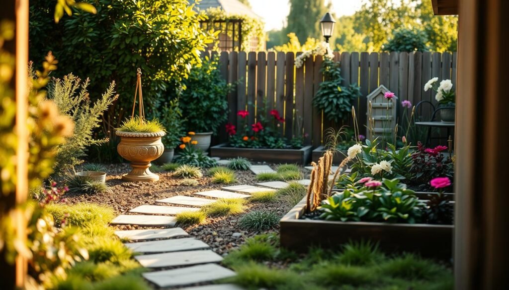 Kleinen Garten planen