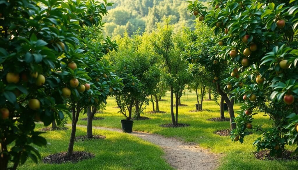 Obstbäume für kleine Gärten